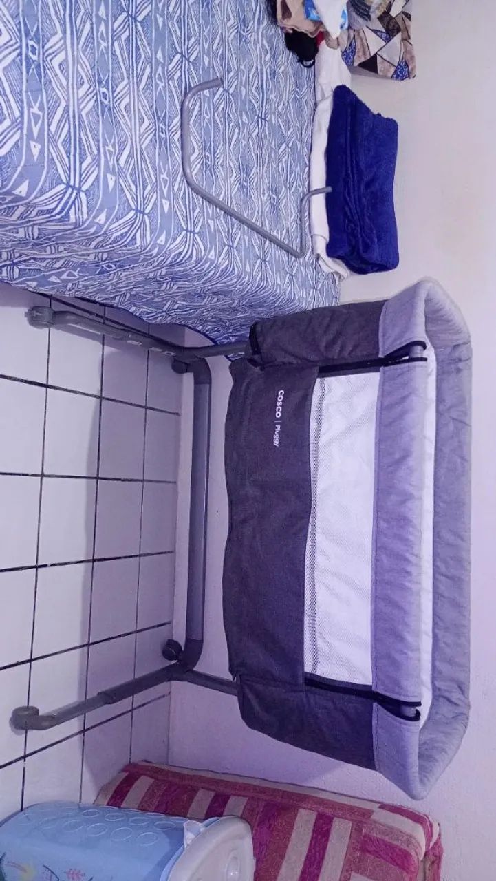 Berço portátil Cosco Pluggy (Nunca Usado) - Foto 2