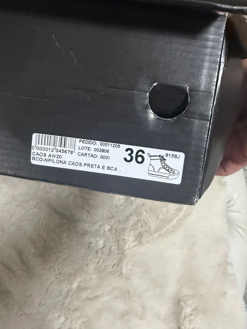 Tênis Caos tamanho 36 - Foto 5