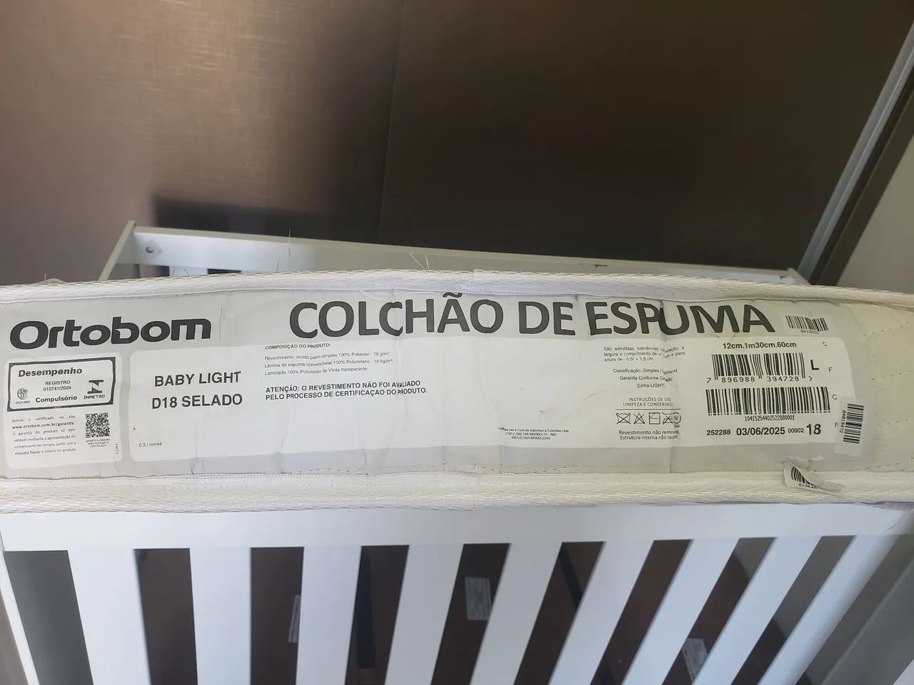 Berço Minicama Life + Colchão Ortobom D18 - Foto 3