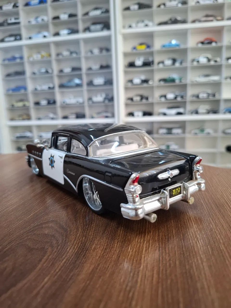Miniatura Police Maisto 1/24 Buick Century Police 1955 - Foto 3