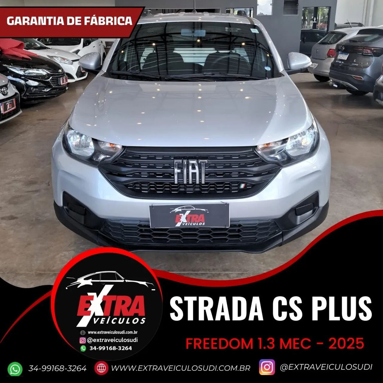 Fiat Strada Freedom 1.3 Flex 8V CS Plus 2025