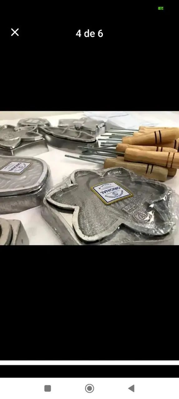 Lote de fôrmas para artesanato em e.v.a cetim etc  - Foto 3