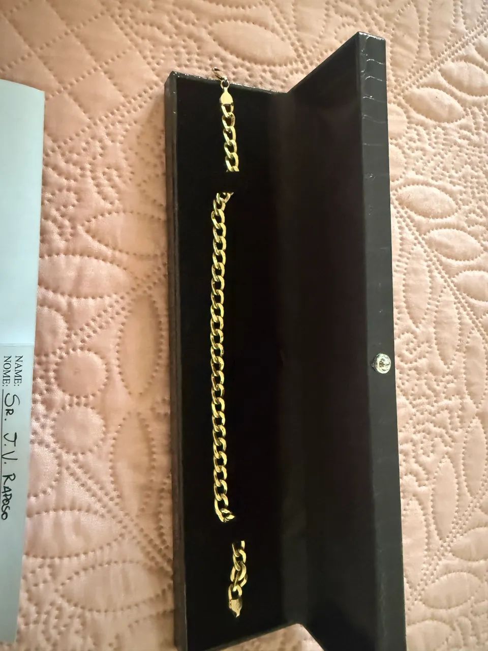 Pulseira de ouro 18k