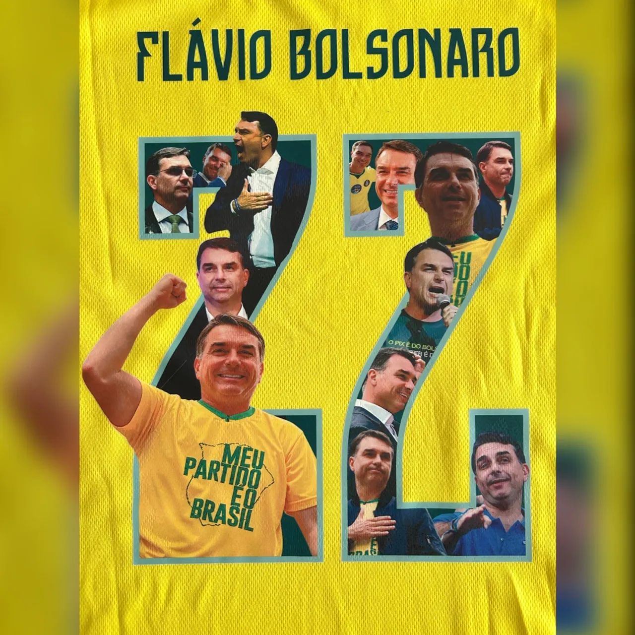 Camisa Presidente Flavio Bolsonaro - Foto 2
