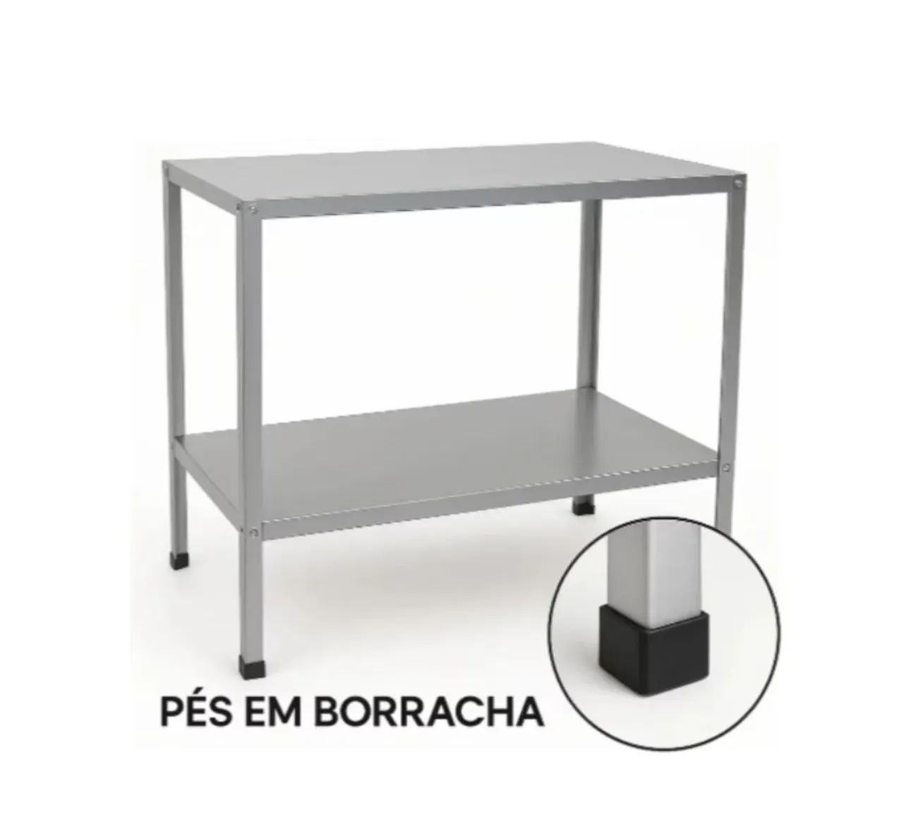Mesa de Aço Galvanizada - Foto 2