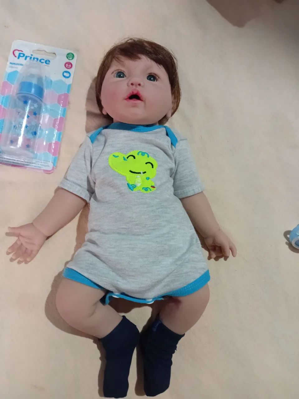 Vendo esse bebê de silicone sólido  - Foto 2