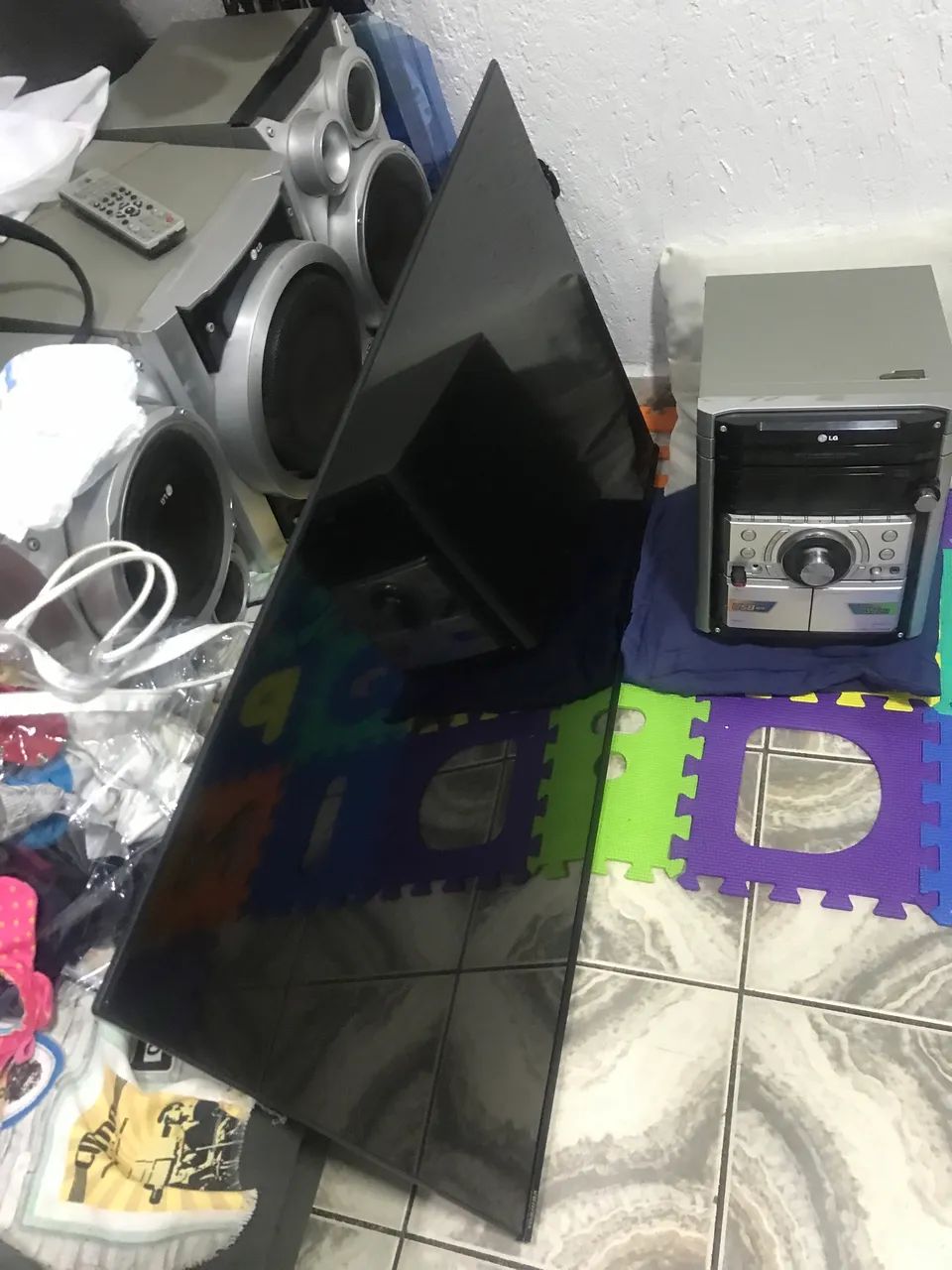 Tv smart retirar peças 