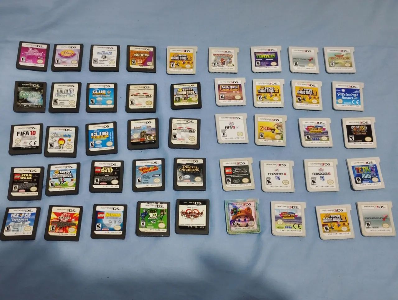 Jogos para Nintendo ds e 3ds sem caixa