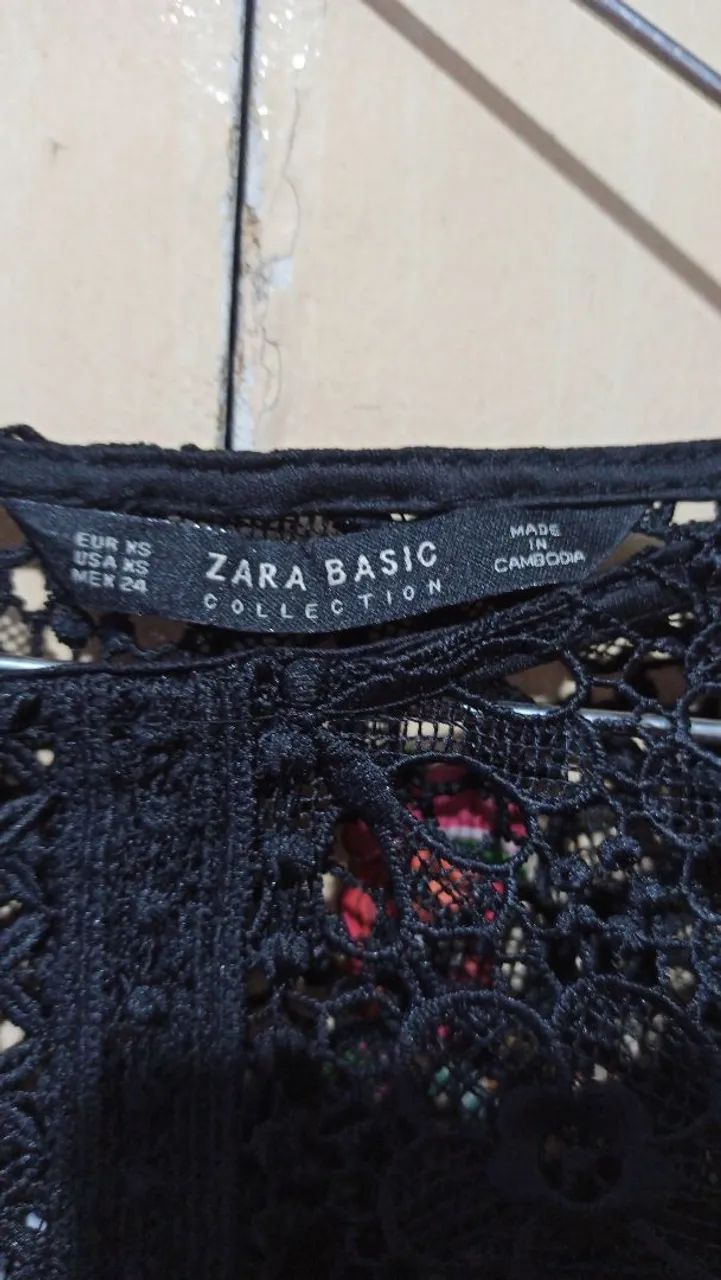 Vestido Zara Basic Collection Preto - Foto 2