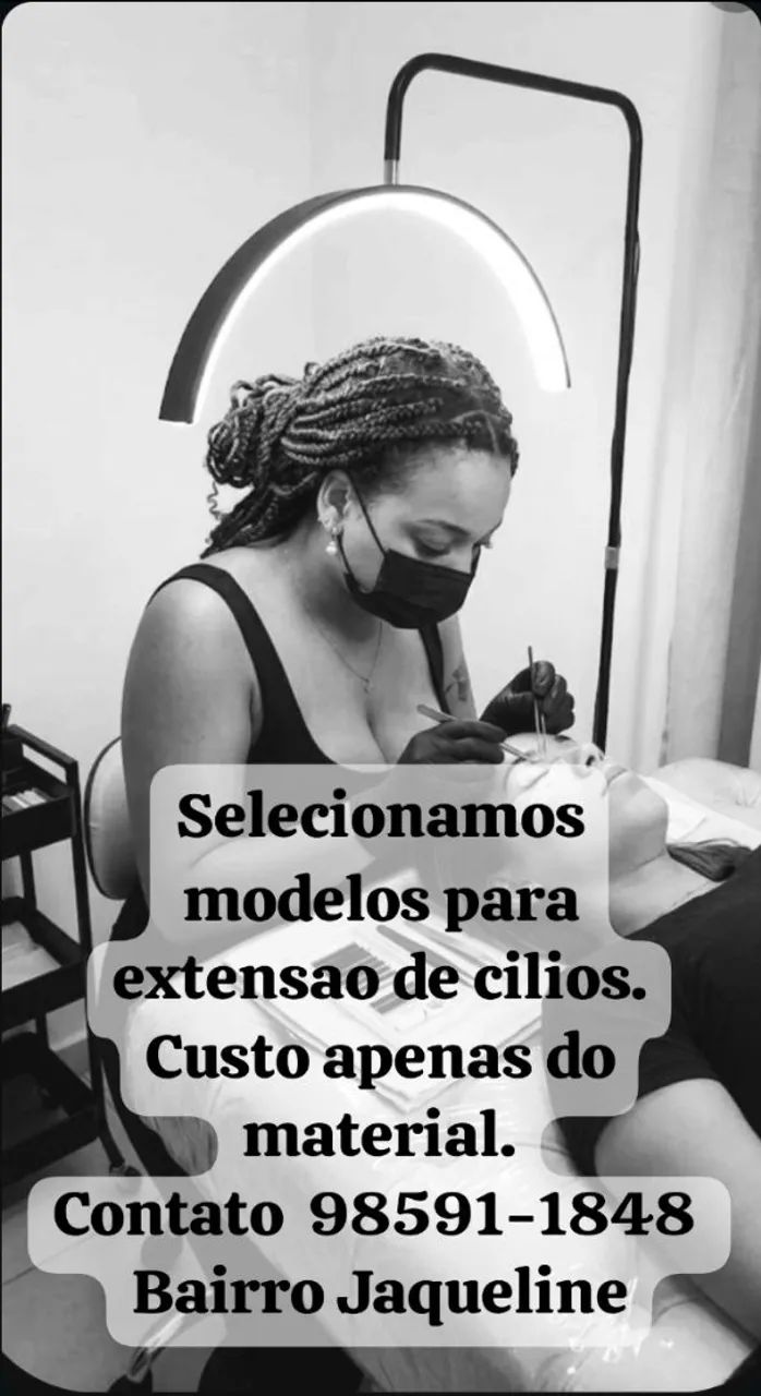 Extensao de cilios 