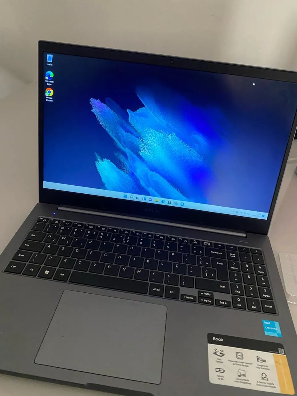 NOTEBOOK SAMSUNG BOOK - INTEL CELERON | WINDOWS 11
