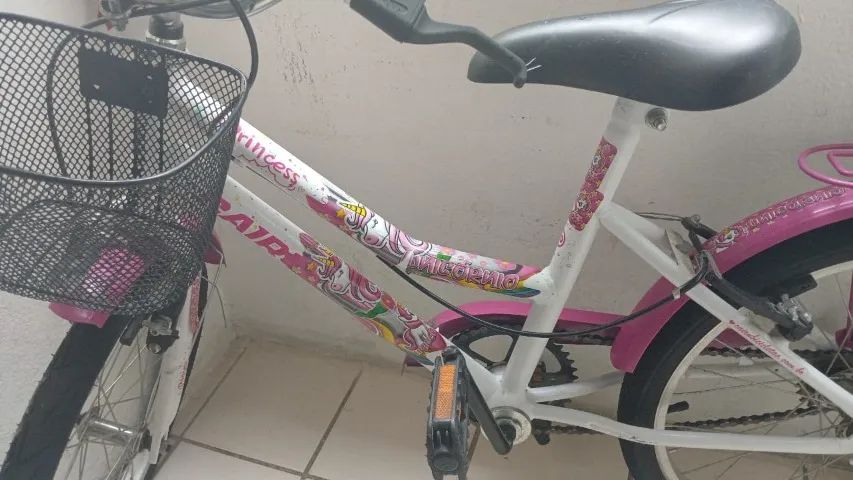 BICICLETA INFANTIL ARO 20 MENINA - Foto 4