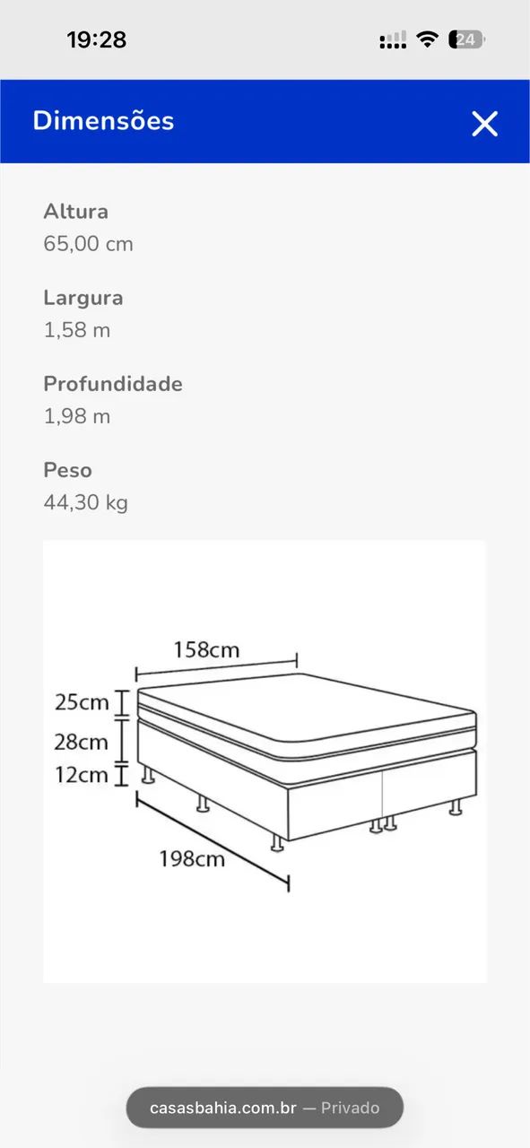 Cama Queen - Desapego mudança - Foto 5
