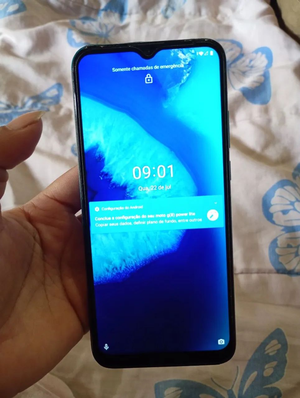 Vendo celular moto g 8 Power lite  - Foto 3