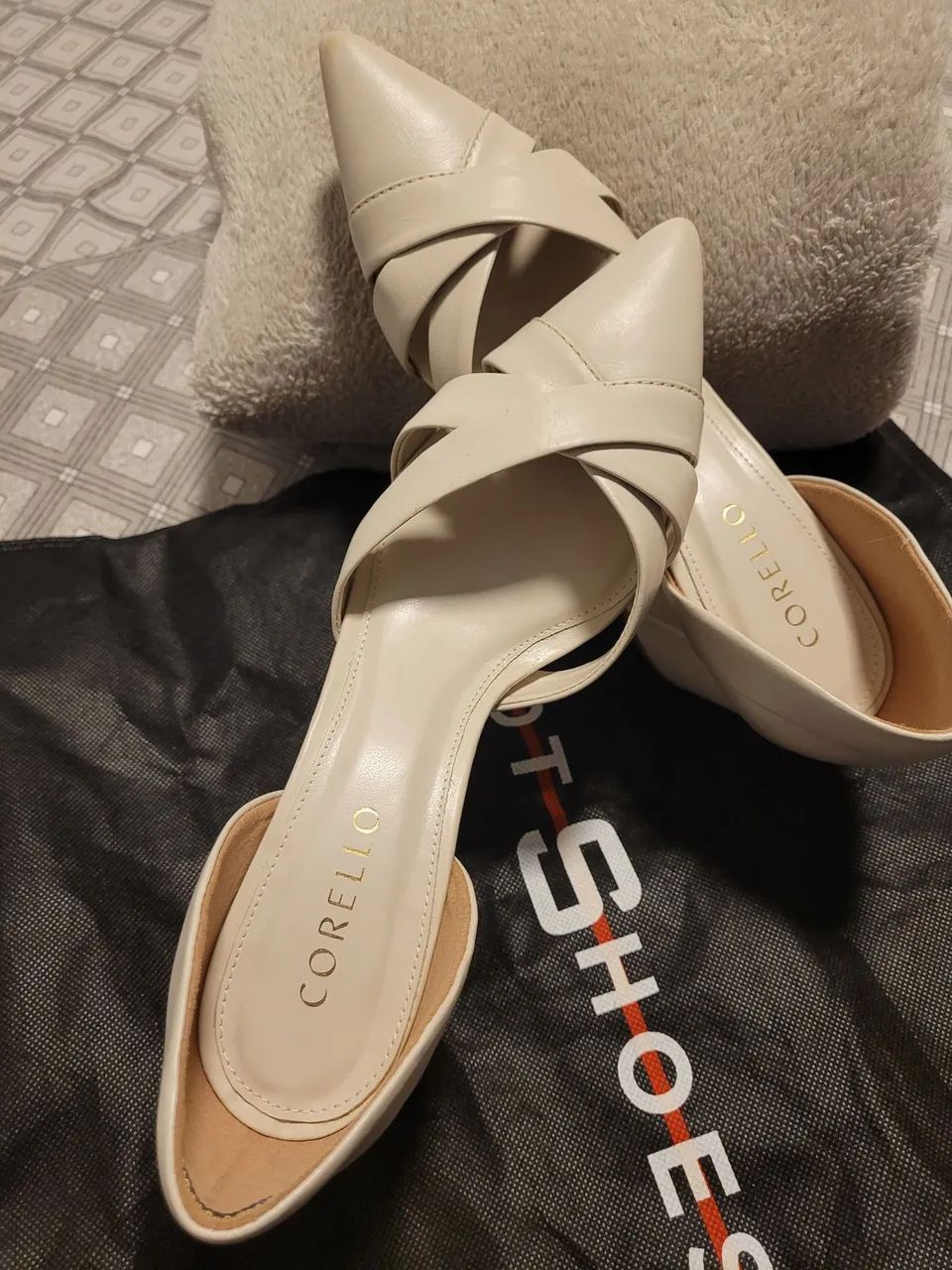 Sapato scarpan Corello usado uma única vez