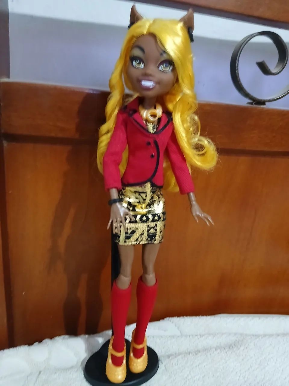 Boneca monsther  Clawdia Wolf completa !! - Foto 5