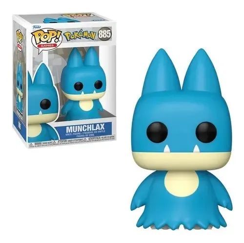 Compatível Original Funko Pop Munchlax # 885 Pop! Games Pokemon - Foto 2