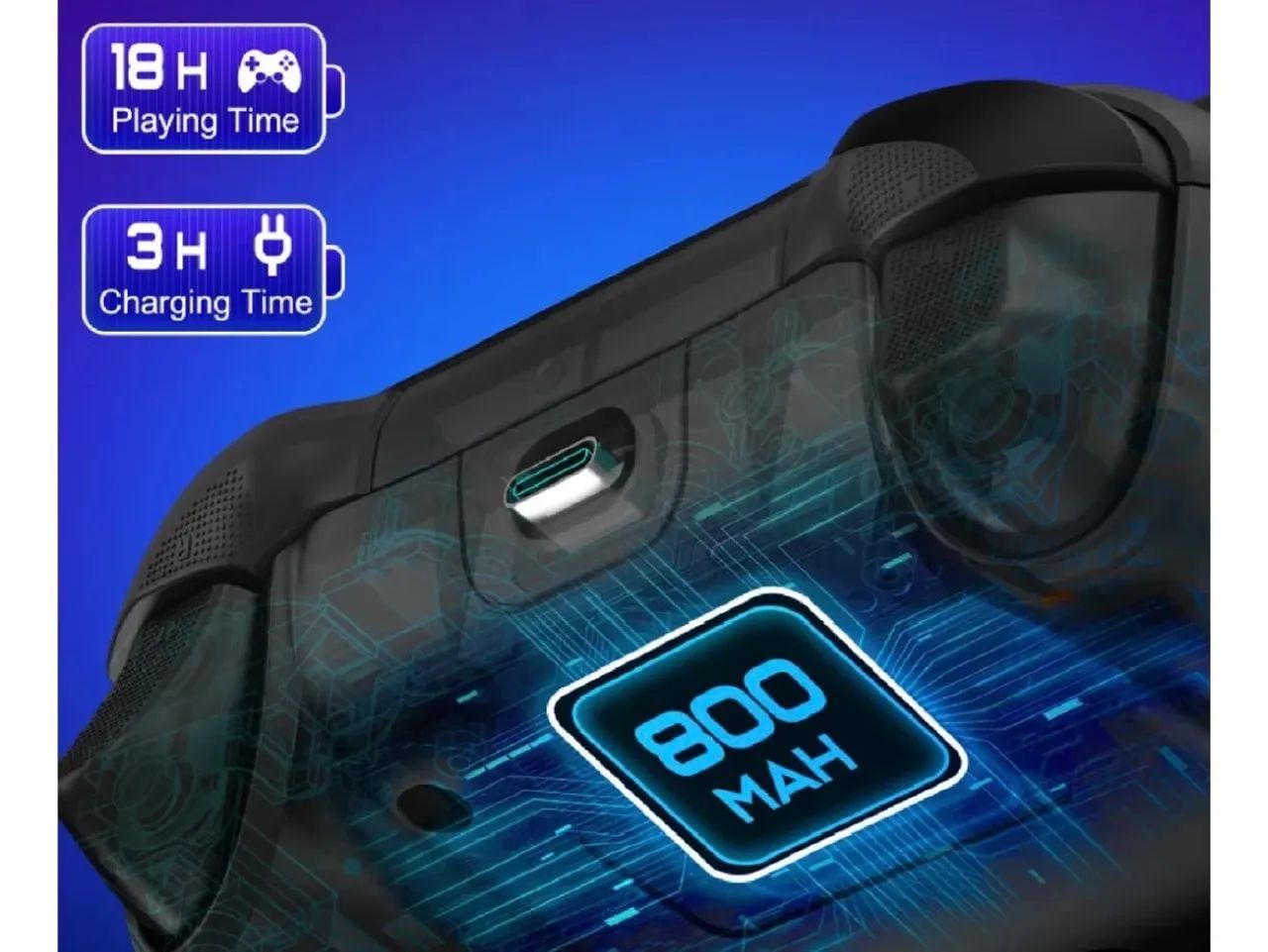 Controle Bluetooth Knup KP-GM032 Nintendo Switch Android iOS PC Sem Fio - Foto 3