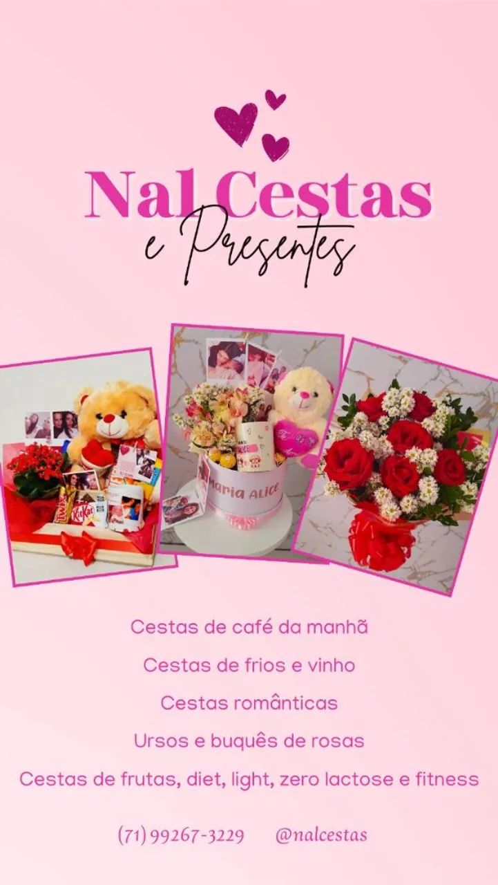 Nal cestas - Cesta de Café da Manhã/ Chocolates/ frios e vinhos - Foto 5