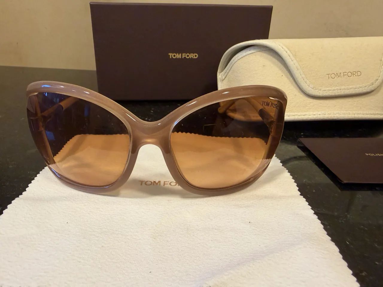Óculos de Sol Tom Ford Whitney TF9 Original - Completo - Foto 2