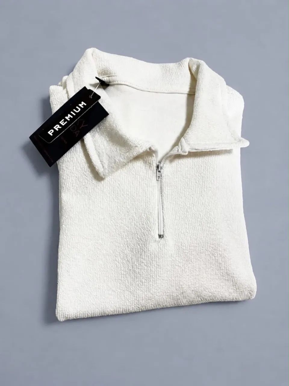 Camisa masculina zíper  - Foto 4