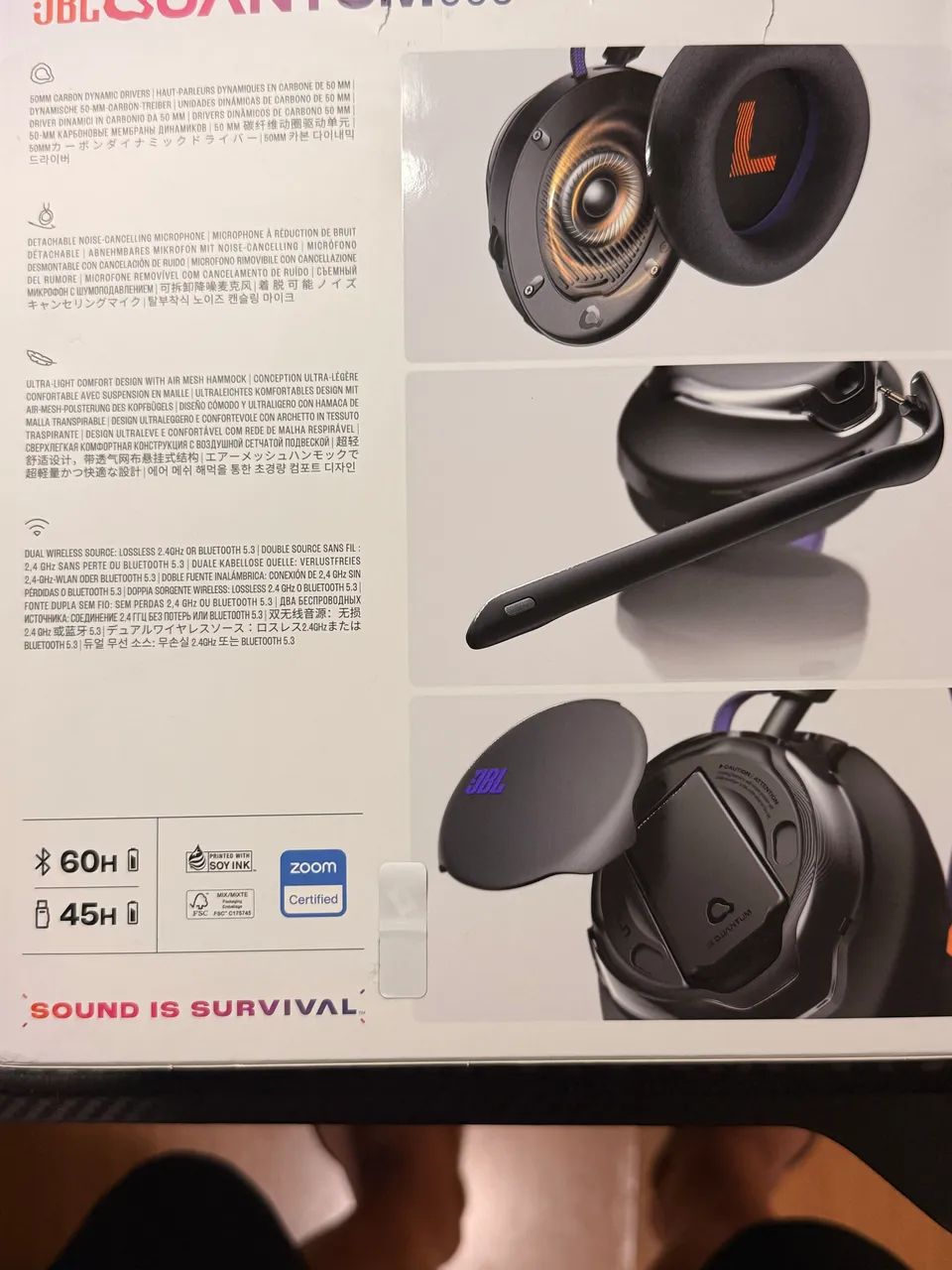 Fone JBL Quantum 650