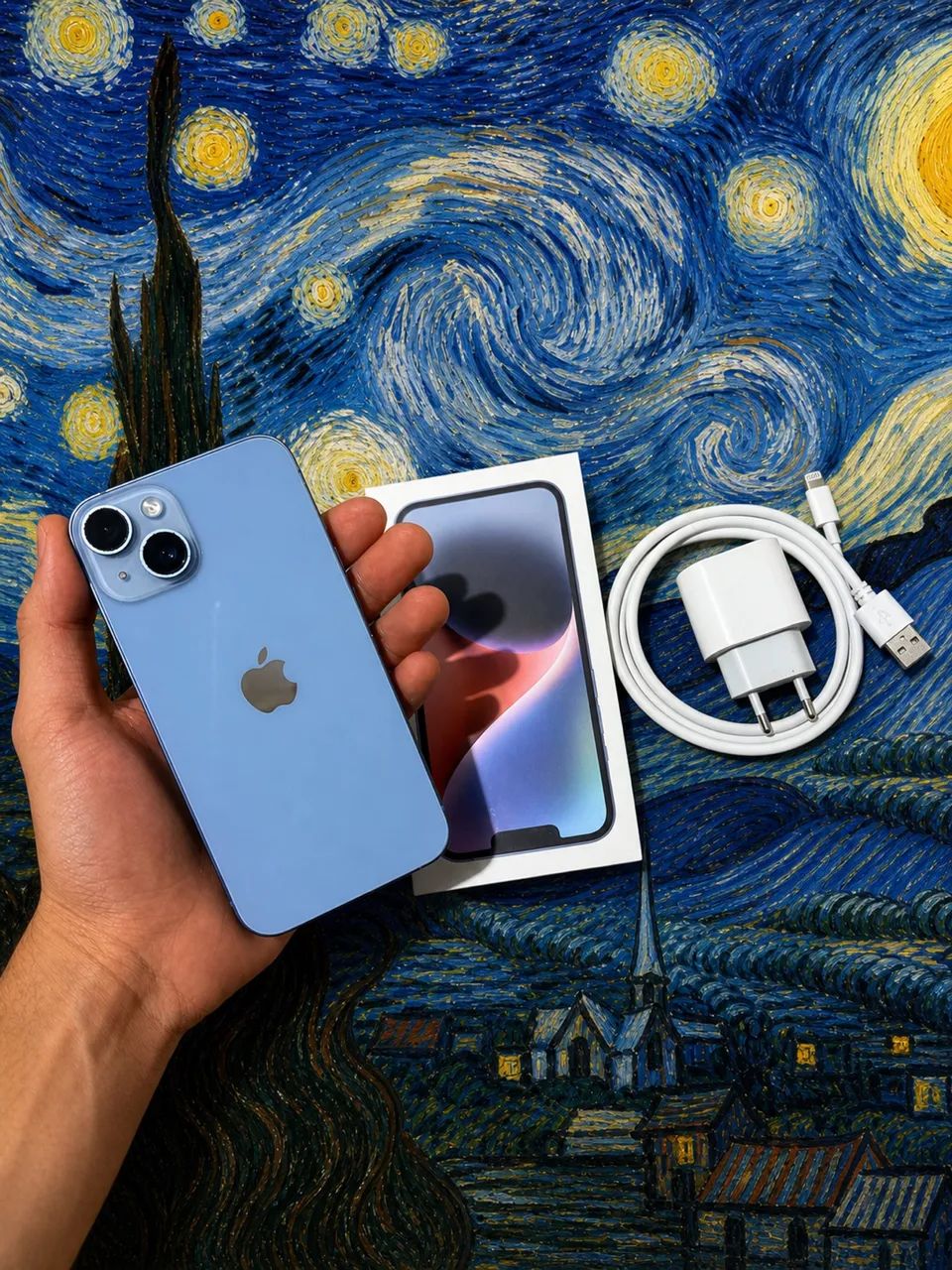 IPHONE 14 256GB AZUL TODO ORIGINAL - Celulares e Smartphones IPHONE 14 256GB AZUL TODO ORIGINAL - Celulares e Smartphones
