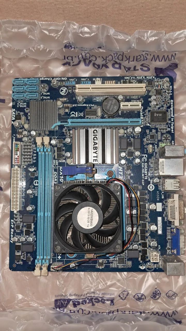 Kit:Placa mae Am3+ + processador fx8300+ cooler