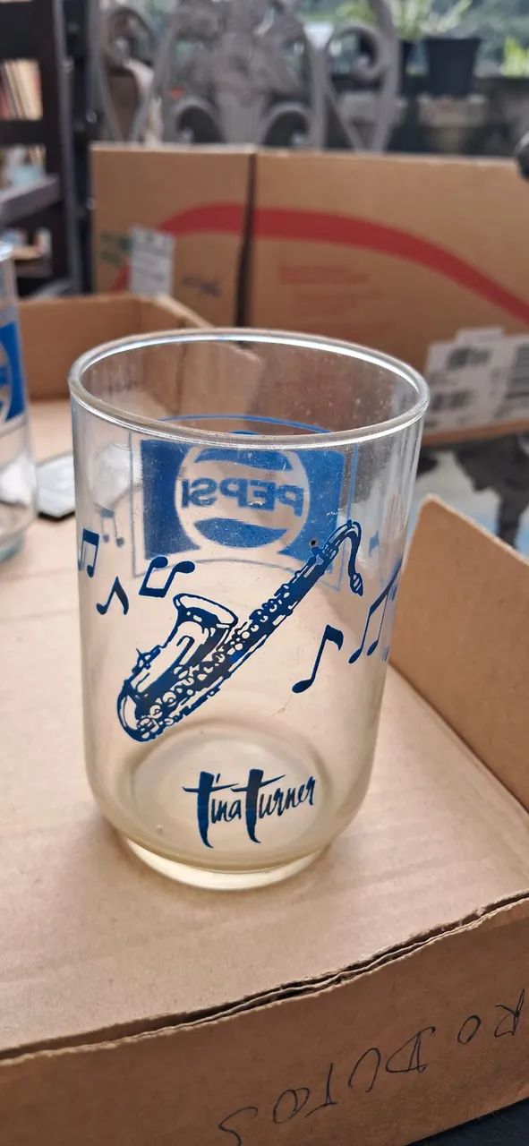 Copo Pepsi coleção Tina Tuner