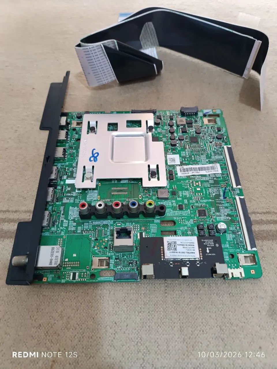 Última peça : Placa Principal Un75ru7100g Bn94-14197g - PBA-16F * Perfeito estado !!  - Foto 5