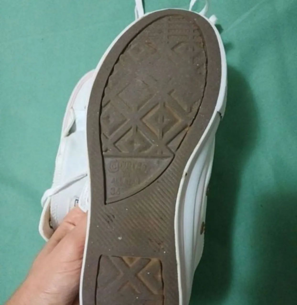 ALL STAR COURO BRANCO  - Foto 3