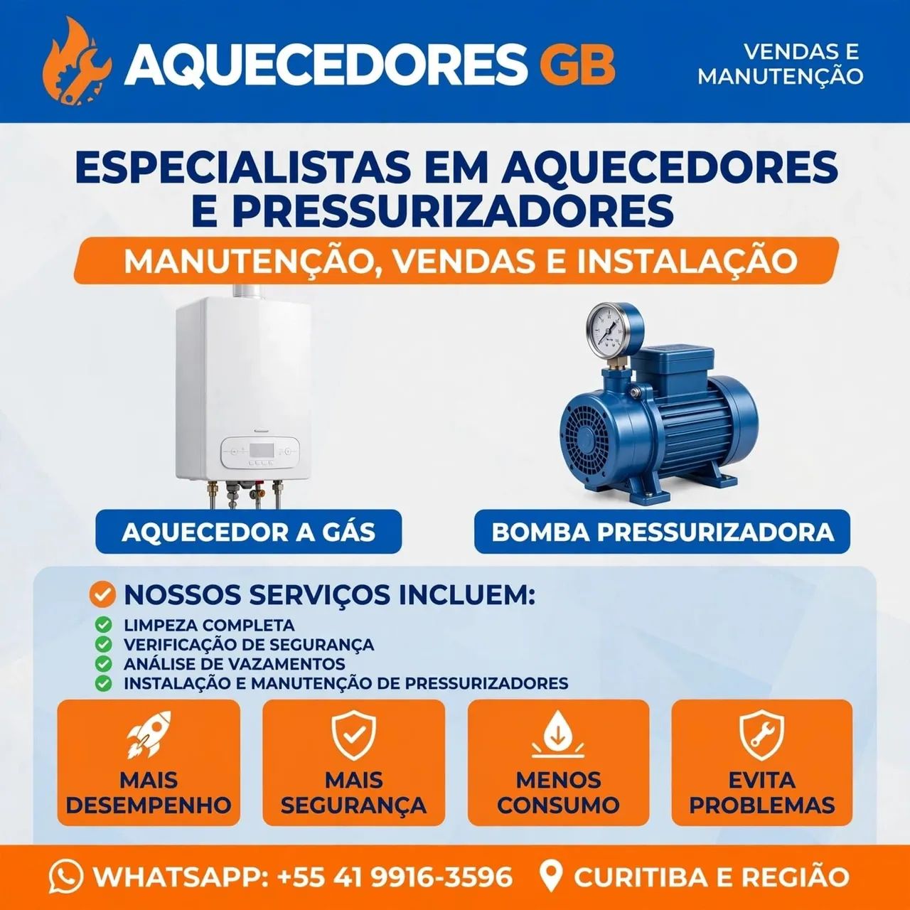 AQUECEDOR A GÁS 