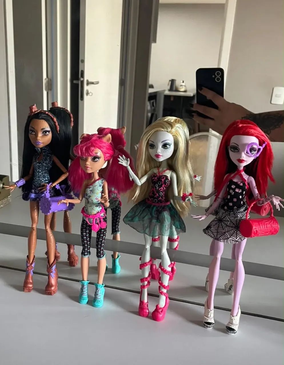 Lote 4 Monster High G1 Dance Class  - Foto 2