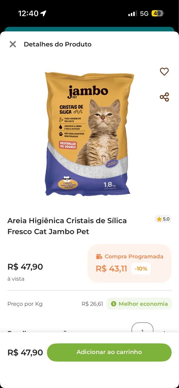 Areia de gato  - Foto 3