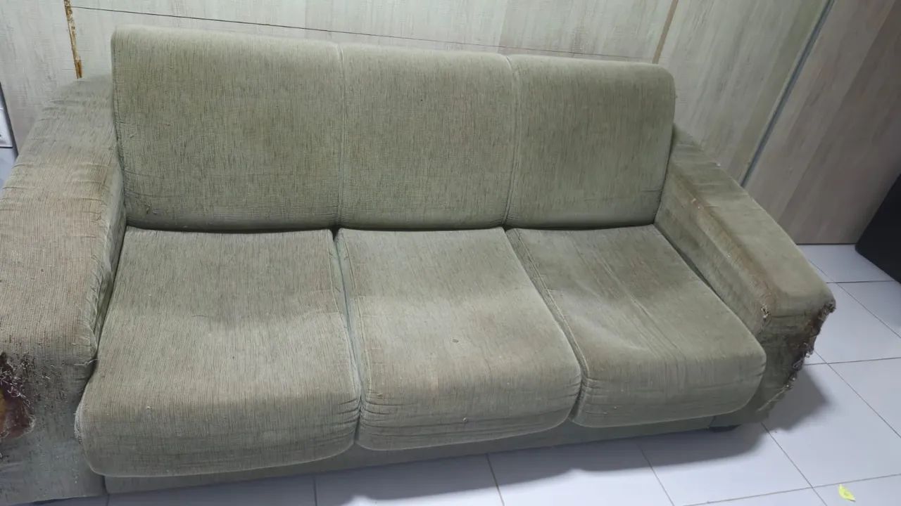 Doação sofá 3 lugares.  - Foto 5
