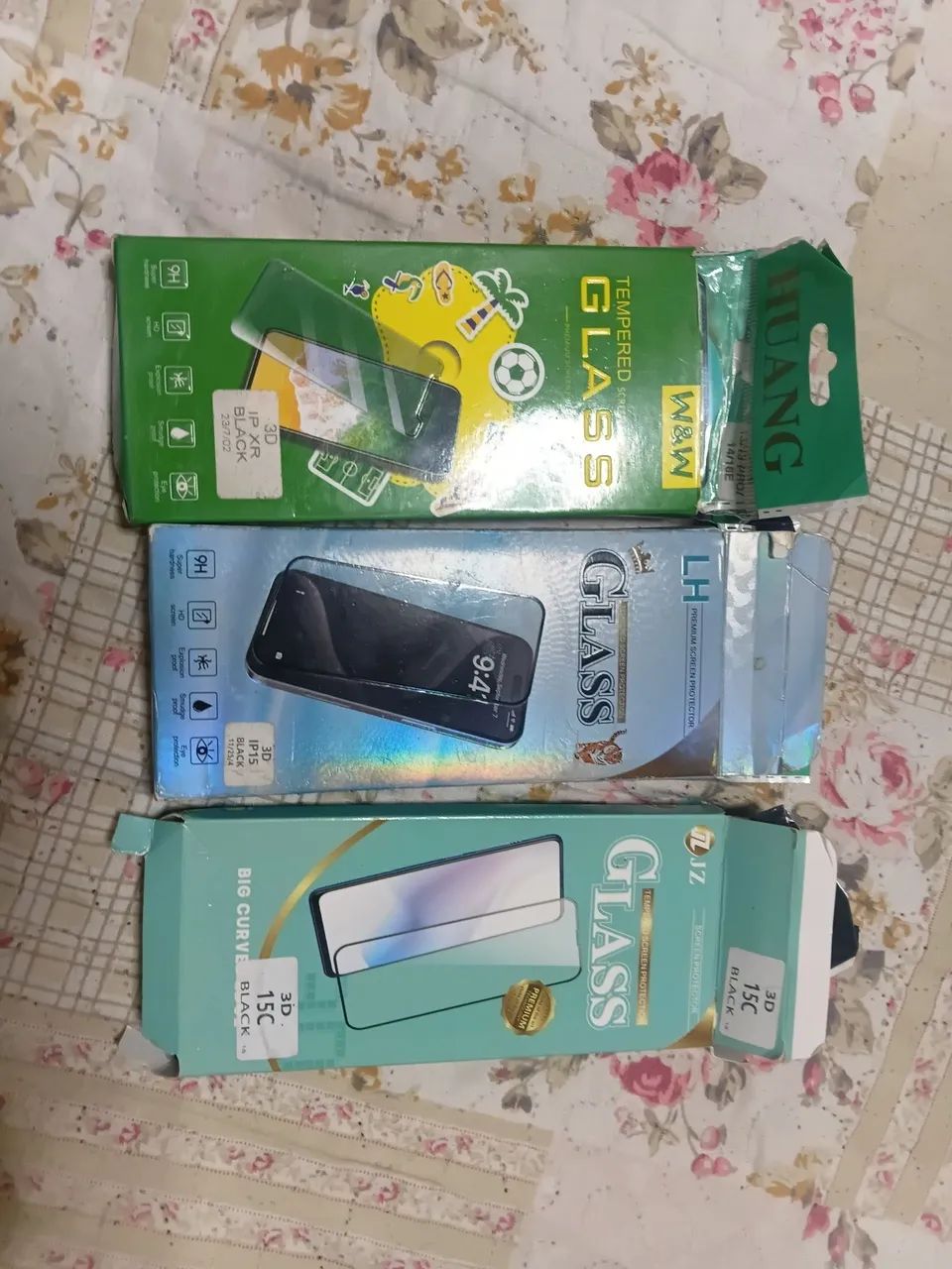 Vendo capinha e peliculas para vários modelos