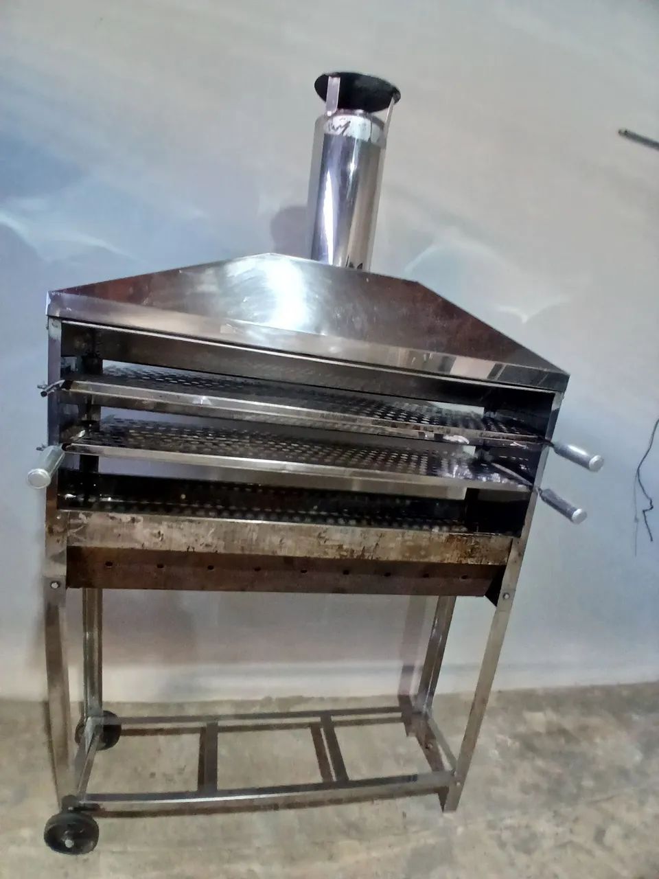 Churrasqueira para Espetinho INOX com Coifa - Foto 4