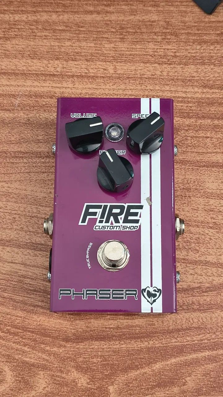 Pedal de Phaser da marca Fire Custom Shop