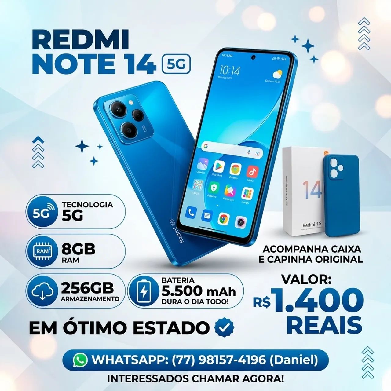 Smartphone Redmi note 14 5G