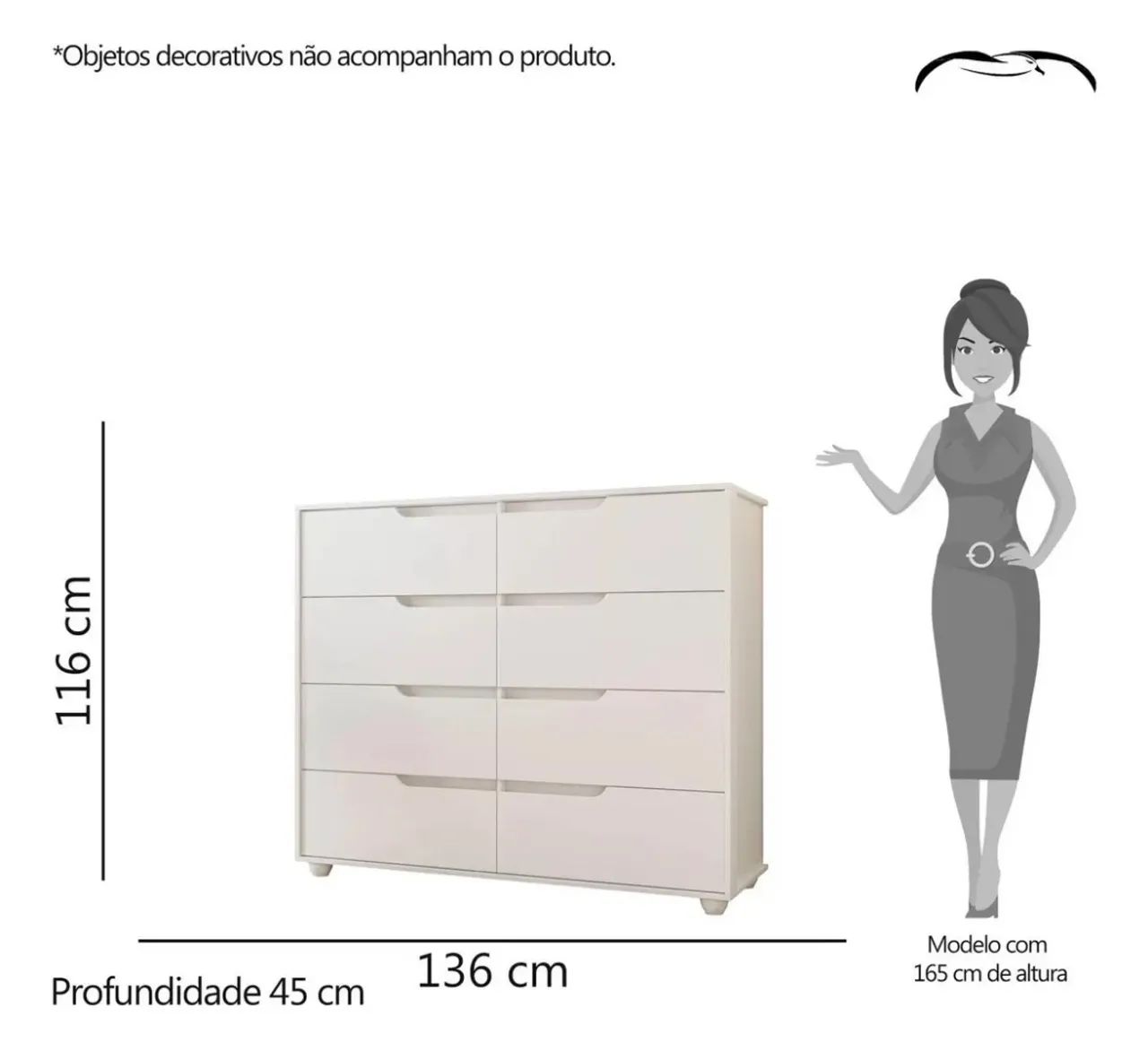 Cômoda Gaveteiro - Foto 3