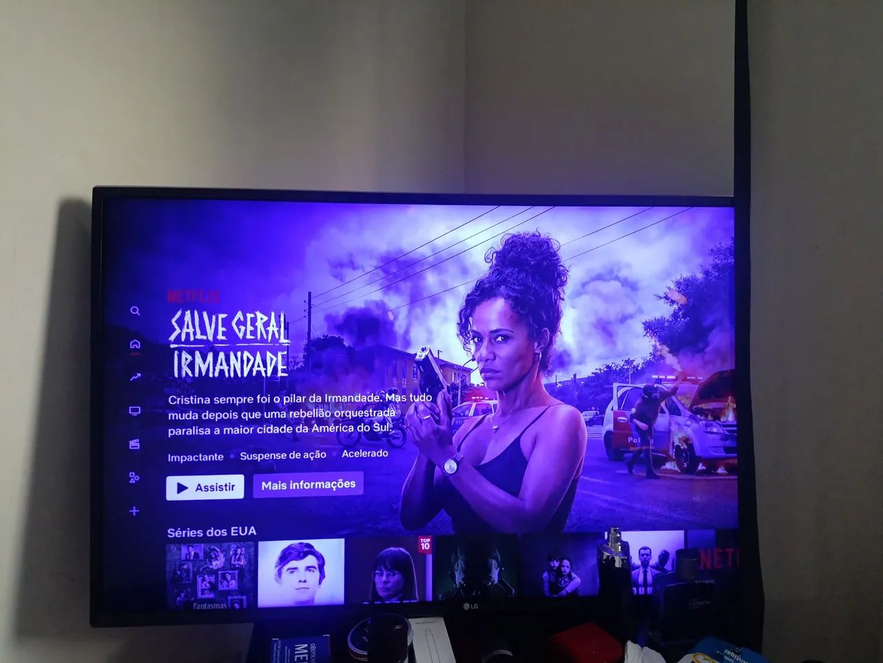 Smartv LG 43 polegadas R$ 650,00 Só hoje!