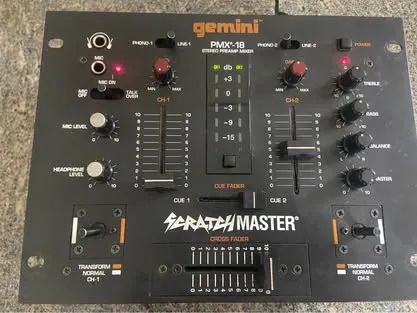 Mixer Gemini PMX-18, DJ , Som, Música, Áudio!? - Foto 5