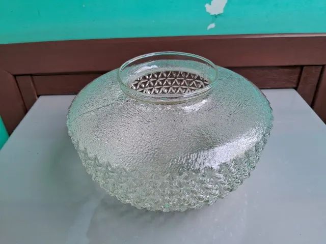 Lustre Globo de Vidro Retrô - Foto 2
