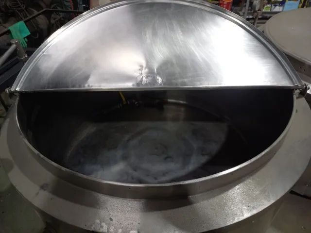 CALDEIRA INOX USADA 450L - Foto 2