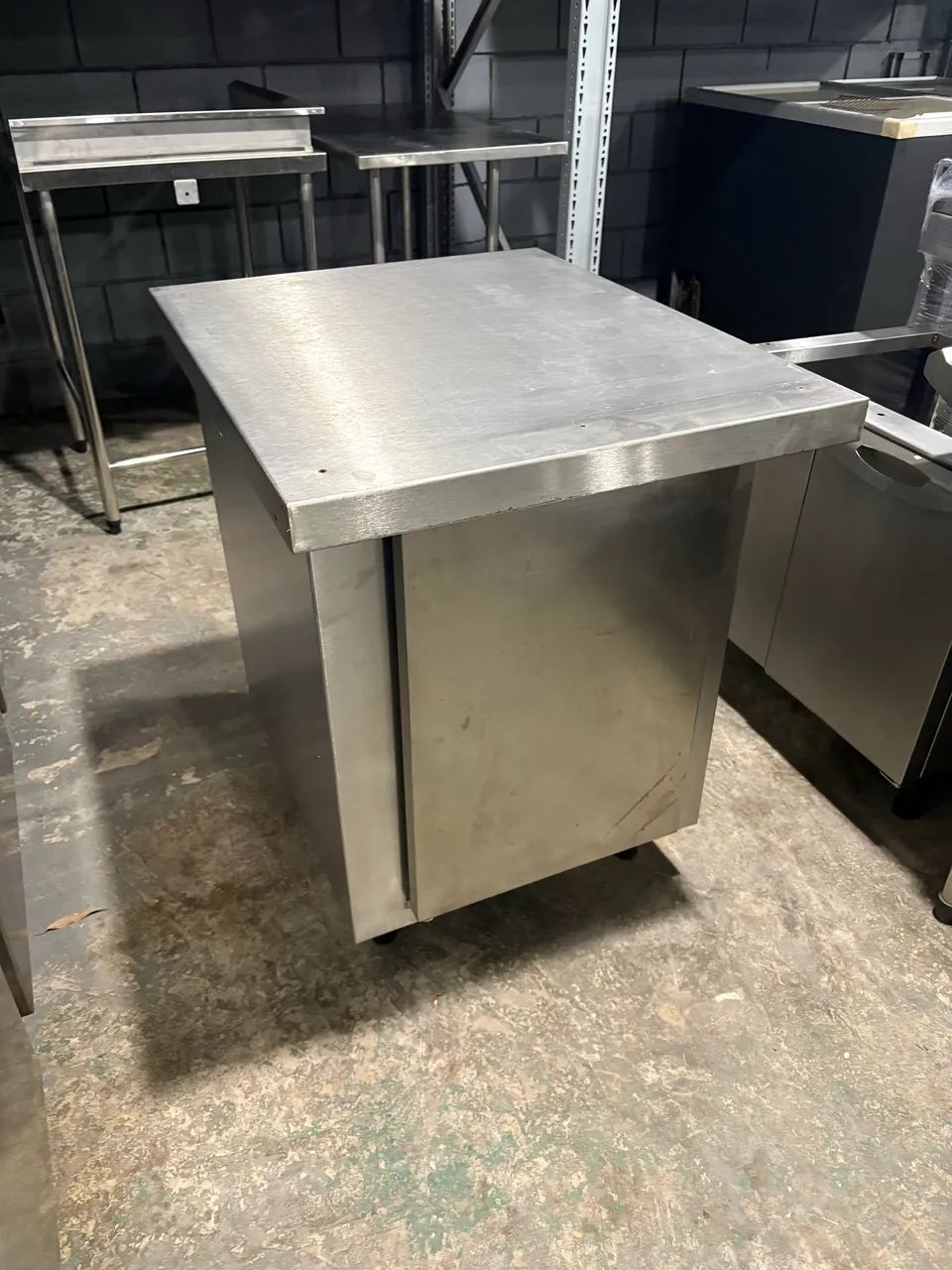 Bancada de Inox com Armário Elvi (Aceito Cartão)  - Foto 3