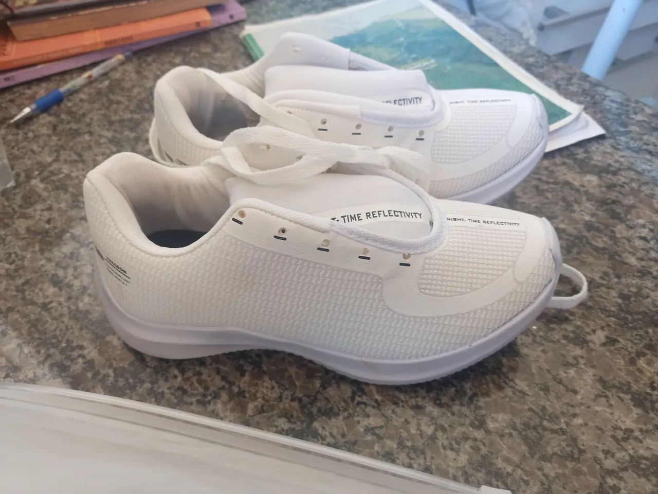 Tênis branco infantil 34/35