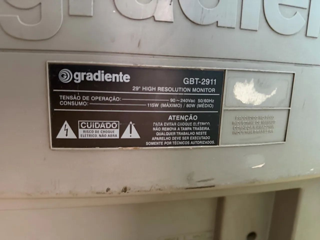 Tv Gradiente GBT-2911 de 29 polegadas - Foto 3