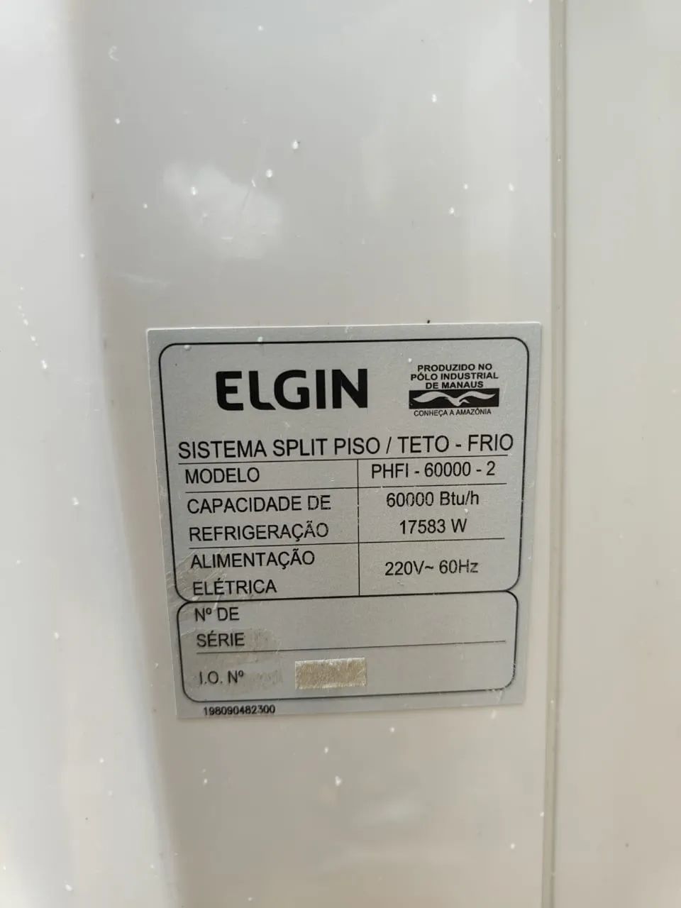 Ar condicionado Split Piso-teto 60Btus convencional  - Foto 2