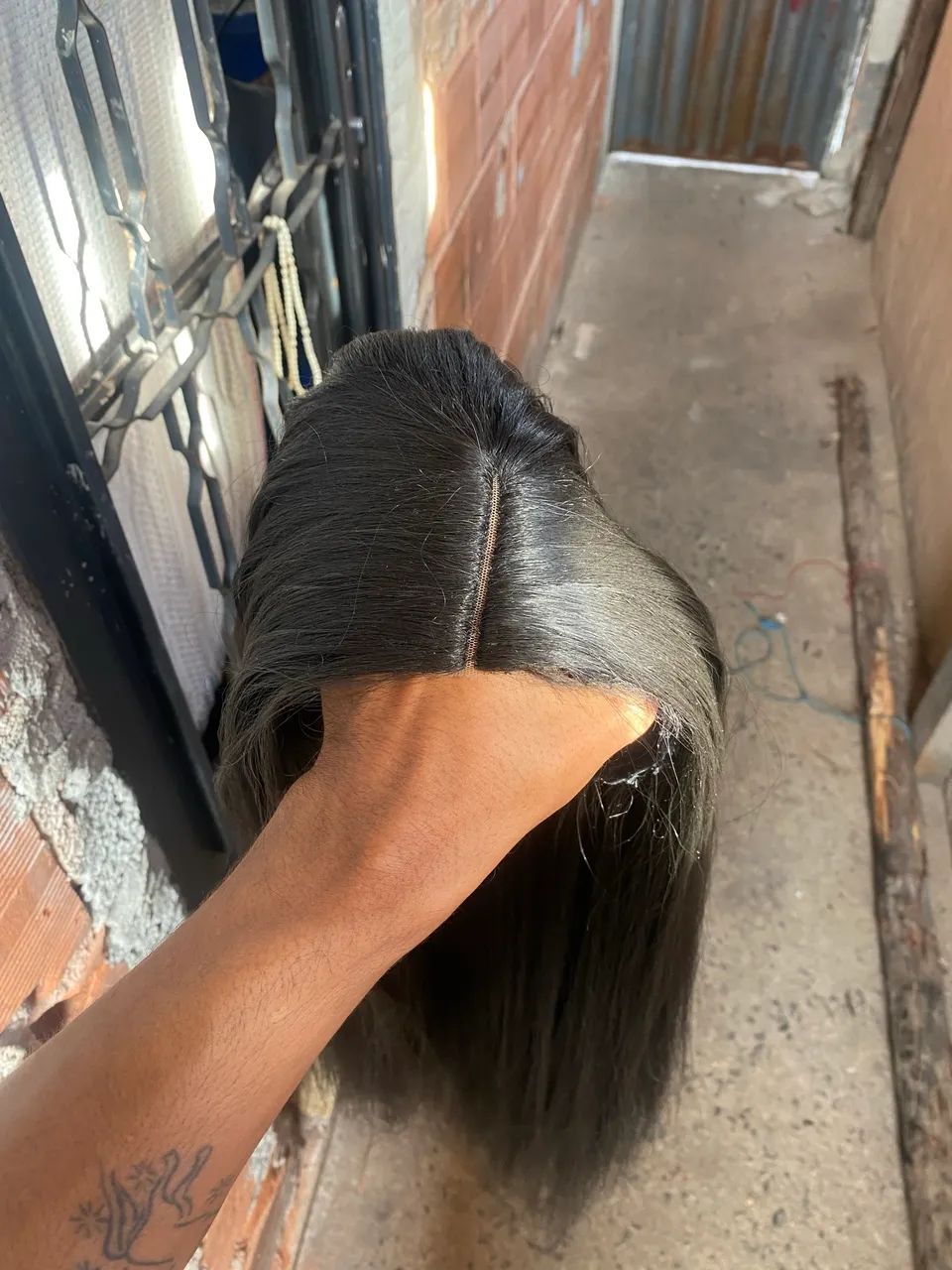 Lace wig preta  - Foto 2