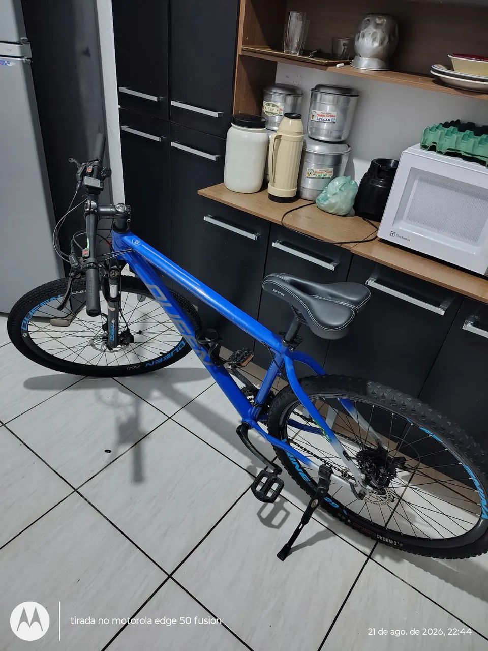 Bicicleta Queen MTB alumínio aro 29 quadro 19 - Foto 4